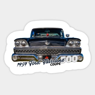 1959 Ford Fairlane 500 Coupe Sticker